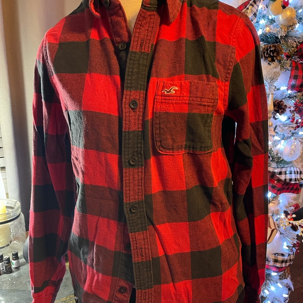 Hollister flannel shirt